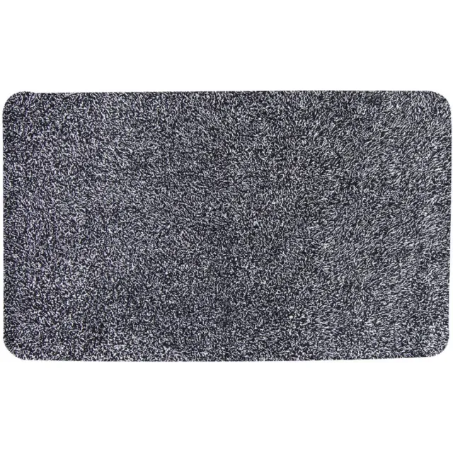 Tragar Deurmat 75x45 cm – Droogloopmat Binnen & Buiten – Absorberend & Antislip – Zwart