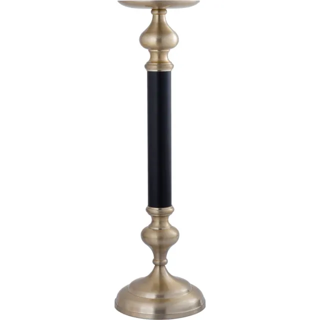 PTMD COLLECTION PTMD Ixen Kandelaar - 24x24x76 cm - Aluminium - Champagne