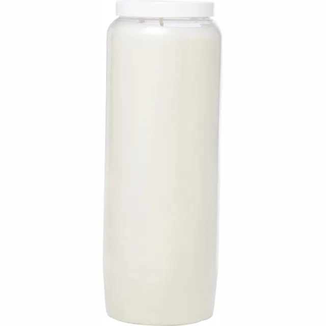 Enlightening Candles Grafkaars - 216 branduur - gedenklicht - wit - 20 cm - 9 dagen - Noveenkaars - Gedenkkaars - Graflicht/herdenkingslicht