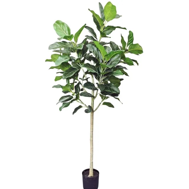 Uni plant Peva Audrey ficus tree 210 cm met plastic pot kunstboom Uni Plant onbekend