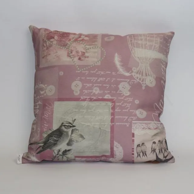 Madison sierkussen 45x45 cm Mon amouv pastel Roze
