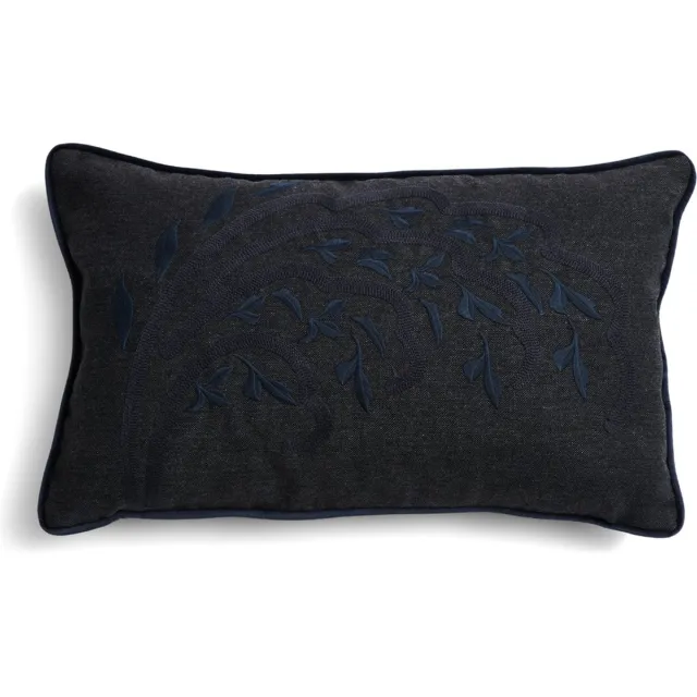 Riviera Maison Kussensloop 50x30 cm - D'amour Solange Pillow Cover - Blauw