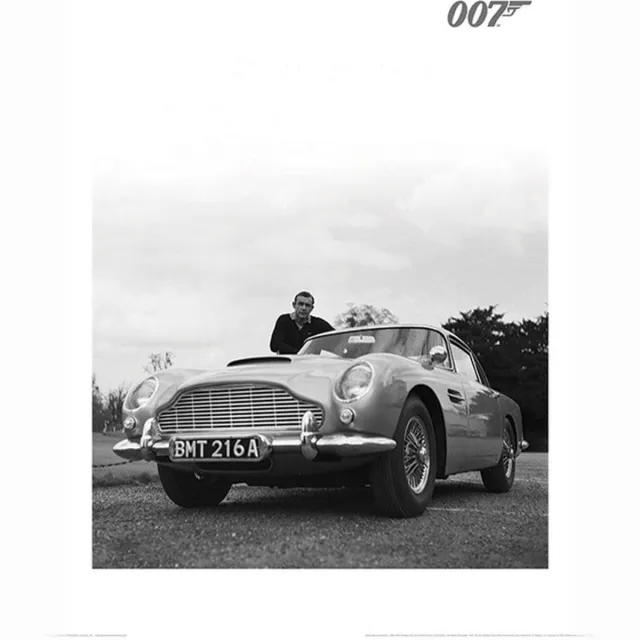 Pyramid Kunstdruk James Bond - Connery Black and White 40x50cm Divers