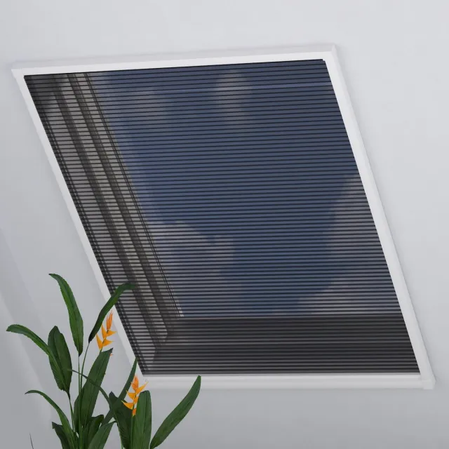 DTCH Dakraam hor Uni - 80 x 120 Black