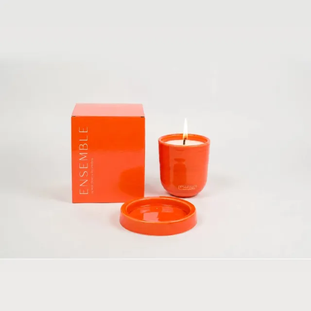 Mon Dada x Val Pottery Ensemble outdoor refill set orange peel - bugz away Oranje
