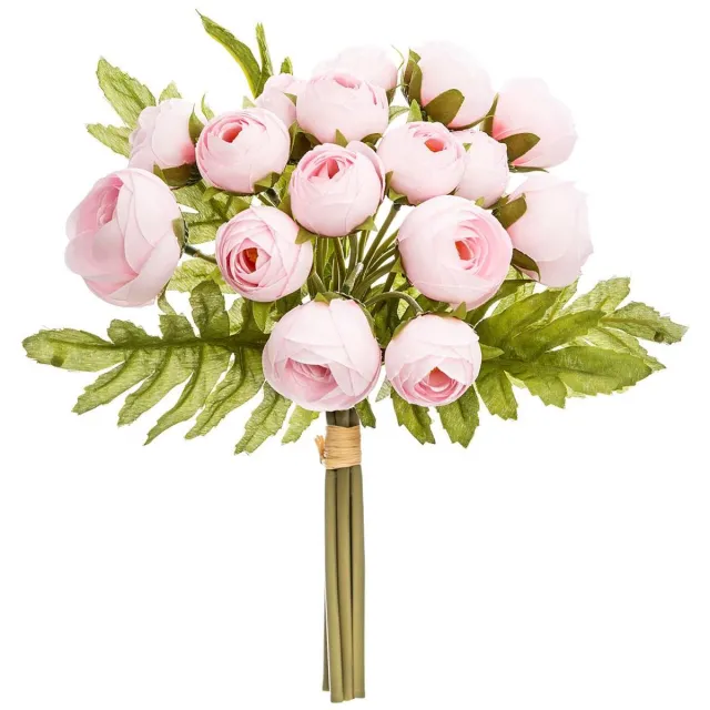 Atmosphera Créateur d'intérieur® Boeket van 18 kunstmatige minicamelia's CAMELIA Rose