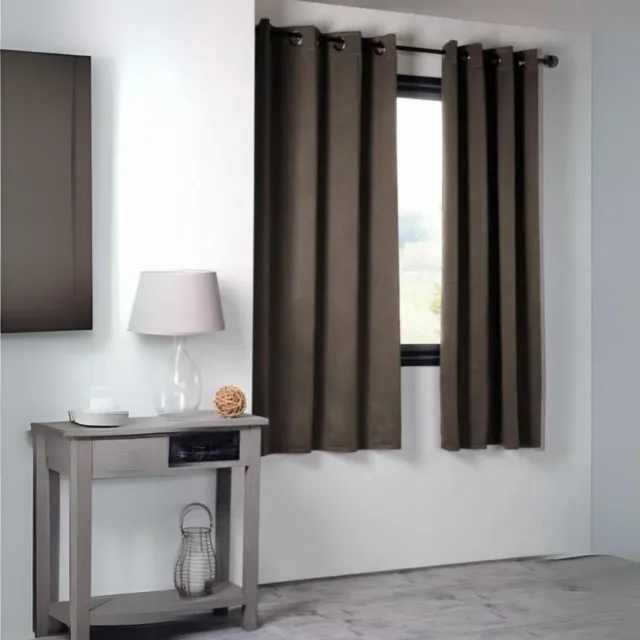 HomeMaison Verduisteringsgordijn 210gr/m2 Taupe