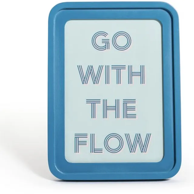 Habitat kader Go with the Flow Groot Frame - Blauw - 20x15cm