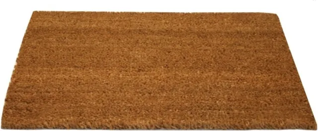 Benson Deurmat - kokos - 40 x 60 cm - slijtvaste kokosvezels - buiten - schoonloopmat Bruin