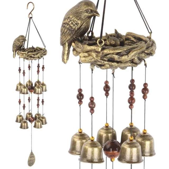 achilles Vogelnest Windgong - Windvanger - Tuin decoratie Mix - 17