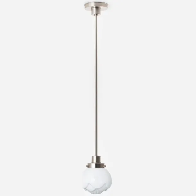 Coloured by Art Hanglamp Paeonia 20's Matnikkel - Art Deco Trade