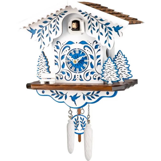 Engstler 330 Q blau - Koekoeksklok - Quartz blauw