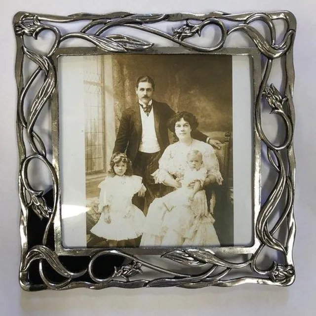 Lescadres Fotolijst Tulp - Zilver - 7 x 7