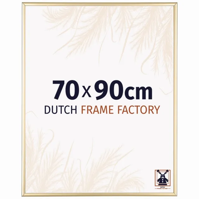 Dutch Frame Factory Fotolijst 70x90 cm - Aluminium - Goud - Kampen