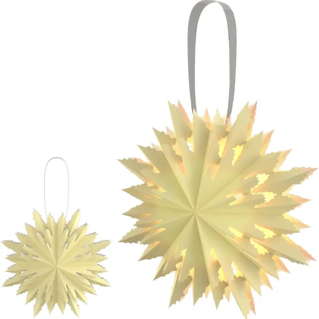 Soontrans Papieren Kerstster 45 cm - 3D Decoratiester Op te Hangen - Bloemvormige Ster voor Raamdecoratie - Wanddecoratie, Woonkamer, Kerstversiering en Feestelijke Interieurdecoratie - Goud Goud,Bloemvormig