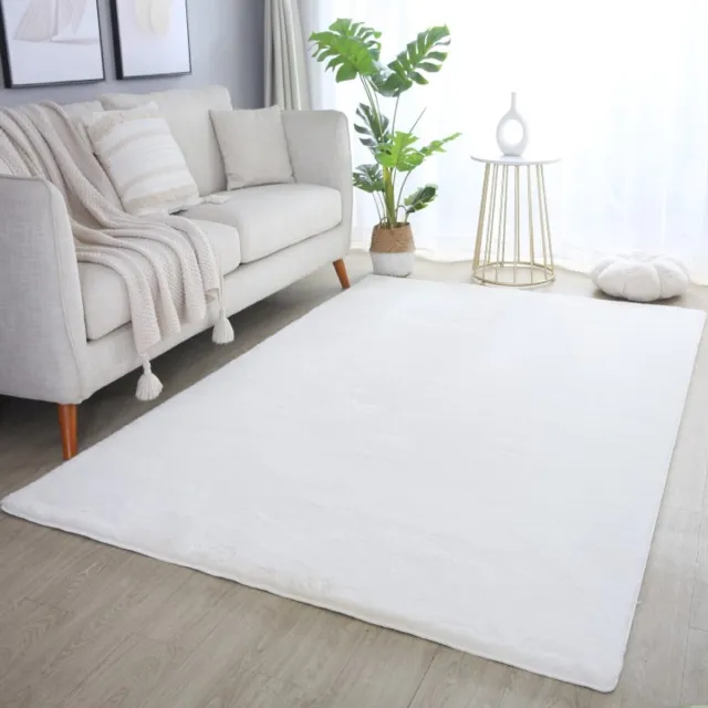 TapisTrend Designer tapijt Room 120x170 cm Binnenkleed, crèmekleurig, katoen, voor de woonkamer, Scandinavische stijl, platgeweven