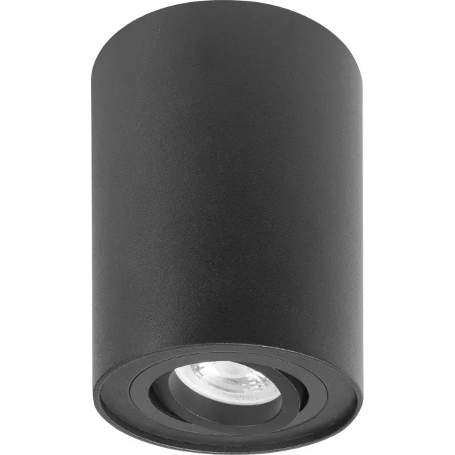 Highlight plafondlamp Maxi Rebel stelbaar rond - zwart