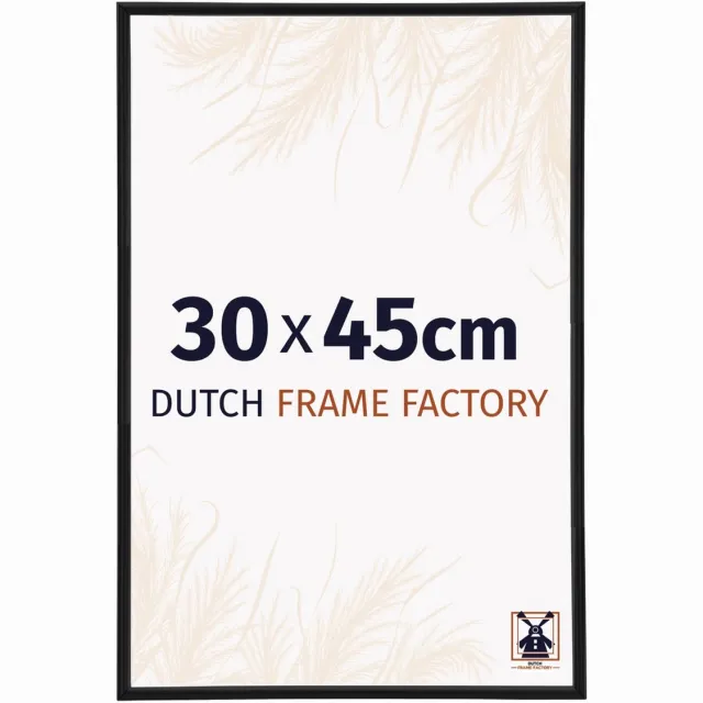 Dutch Frame Factory Fotolijst 30x45 cm - Kunststof - Zwart Mat - Angers