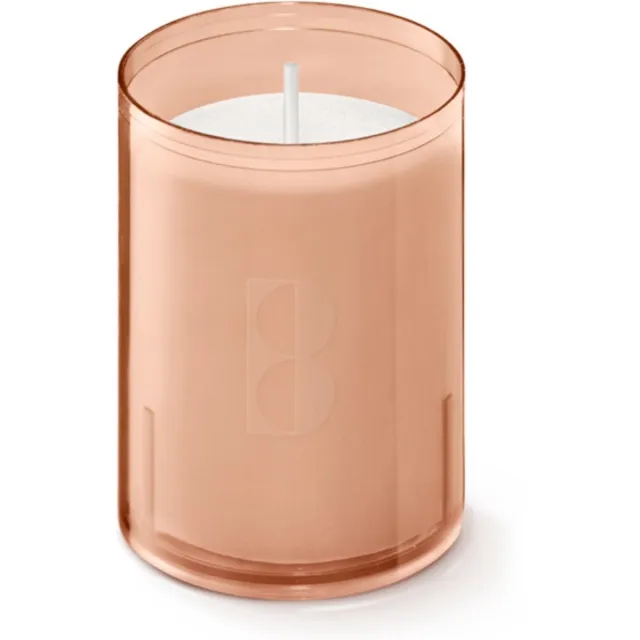 Bolsius Horeca Relight - Navulling - 64/52 - 20 stuks per verpakking - Zacht Roze Wit, roze