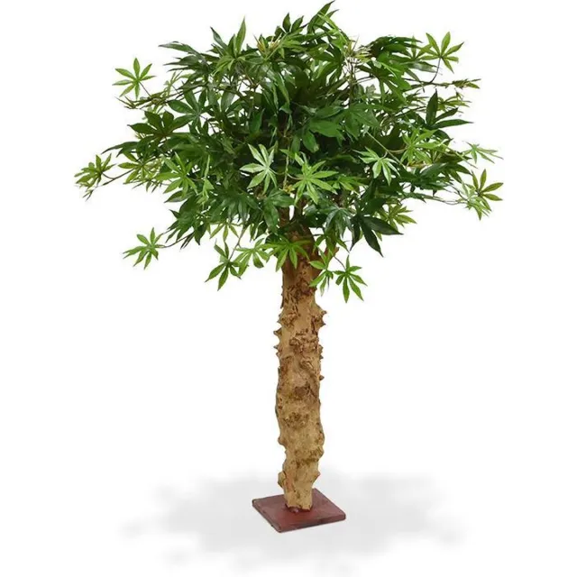maxifleur Kunstplanten Acer Bonsai kunstboom op stam 85cm - groen