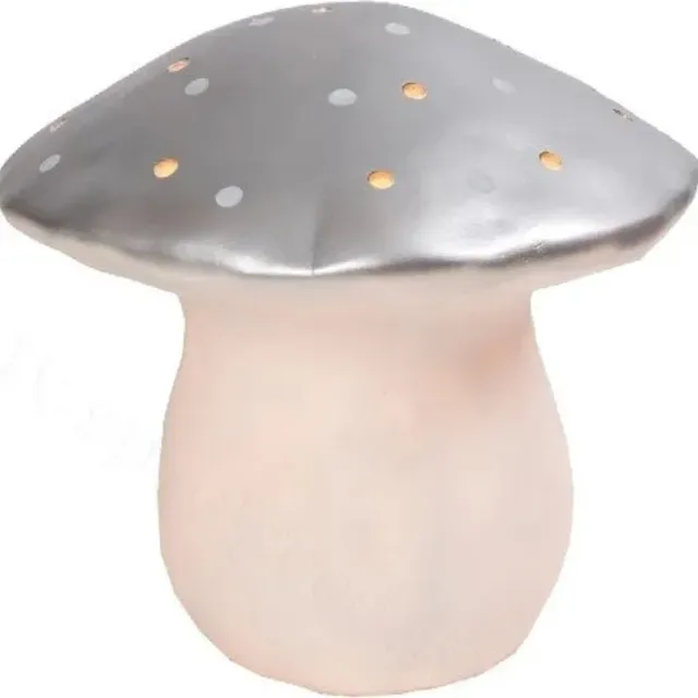 Heico Lamp - Paddenstoel Groot - Zilver