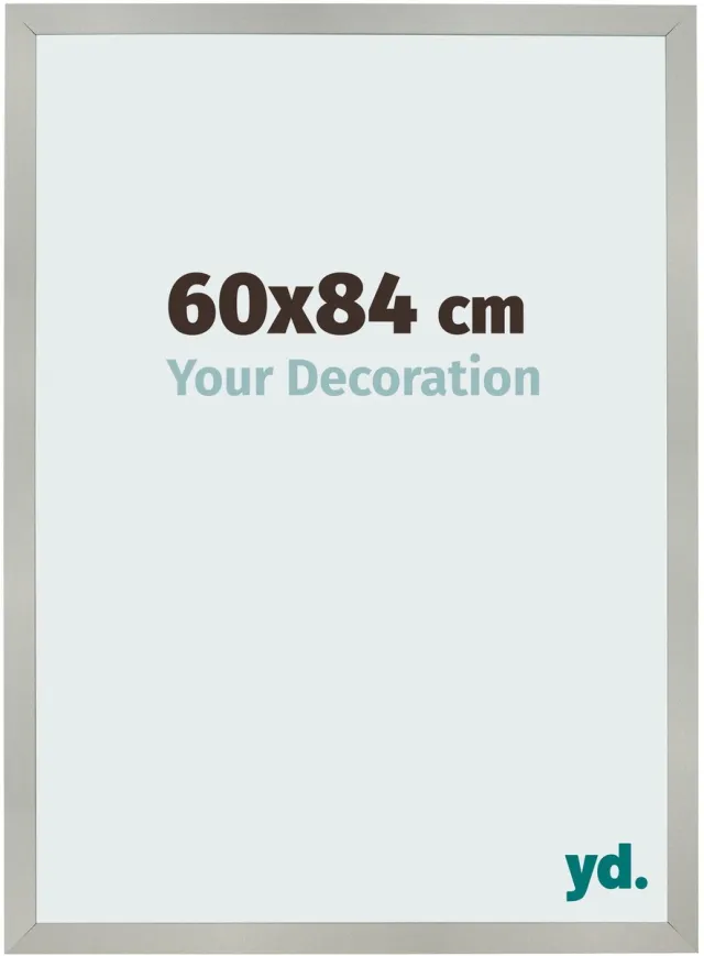 yd. Your Decoration - Fotolijst 60x84 cm - MDF - Zilver Mat - Bologna