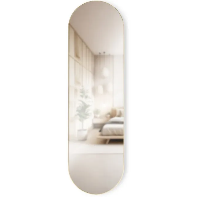 Umbra Hubba pilvormige spiegel 157 x 45 cm Goud