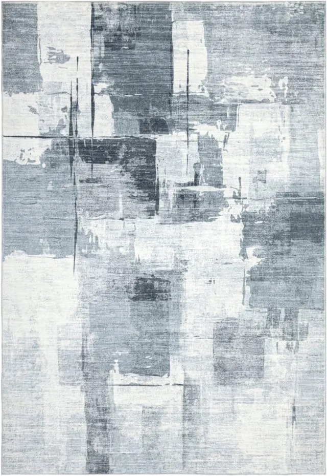 Meghan Lalee Vloerkleed Posh 300 grijs – 230 x 330 cm – 100% polyester, machinegeweven