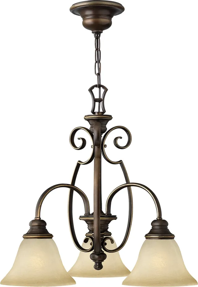 Steady Lighting Bohemian Kroonluchter - Steady Lighting - Metaal - Bohemian - E27 - L: 56cm - Voor Binnen - Woonkamer - Eetkamer - Bruin