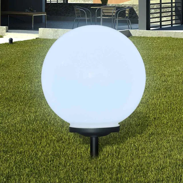 vidaXL Tuinpadlamp met grondpin LED 40 cm Wit