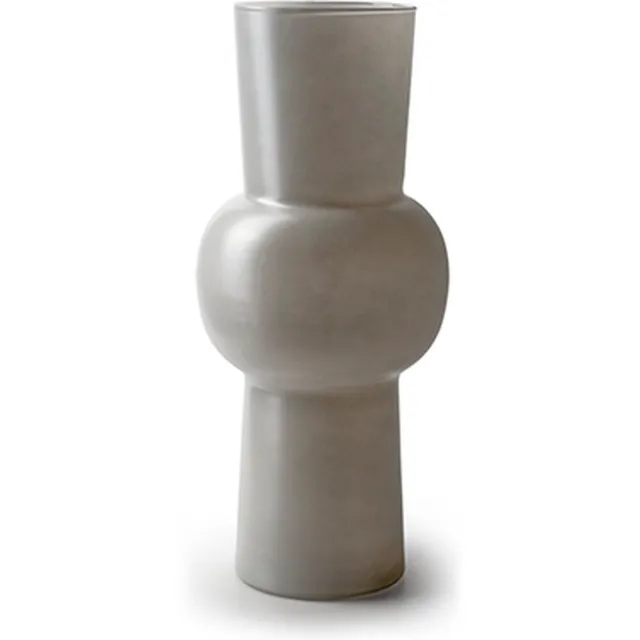 Trends & Sfeer VAAS TREEDAY MAT GRIJSPASTEL H45 D19 CM licht grijs