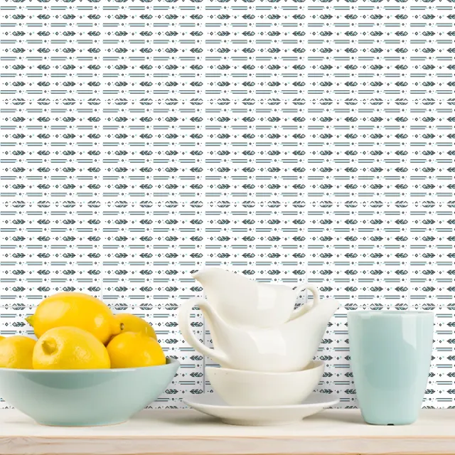 Ambiance Sticker Zelfklevende tegelmuurstickers voor keuken en badkamer - 9 Boheemse cementtegelstickers COAHOMA - 9 stickers 10x10cm multi color