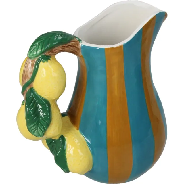 HD Collection Vase Lemon Dolomite Multi 18.5x12.5x20.3cm