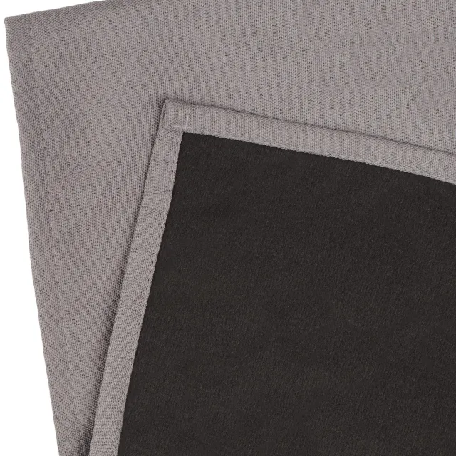 home style Thermisch Gordijn – Lichtdoorlatend – Met Haakjes – 140x250 cm – Grijs