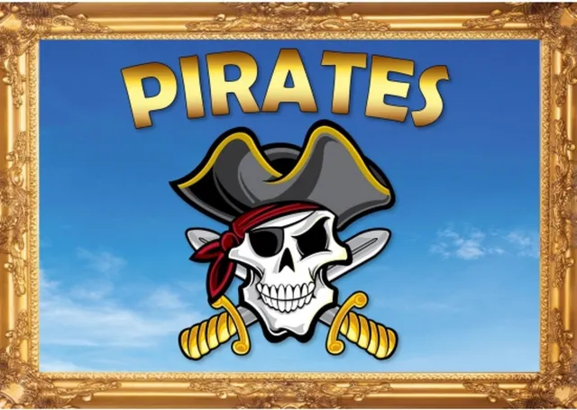 Bellatio Decorations Piraten poster Pirates Multi