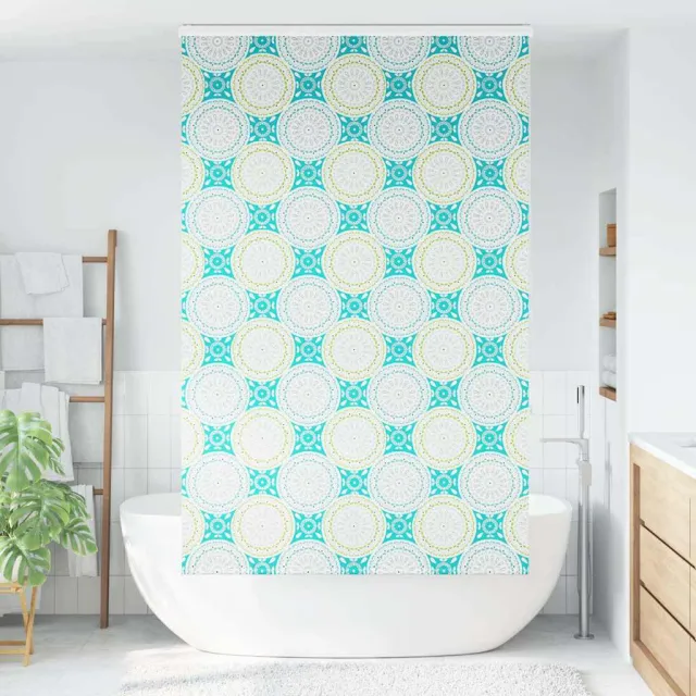 vidaXL Doucherolgordijn met cassette 120x240 cm stofbreedte 116 cm meerkleurig