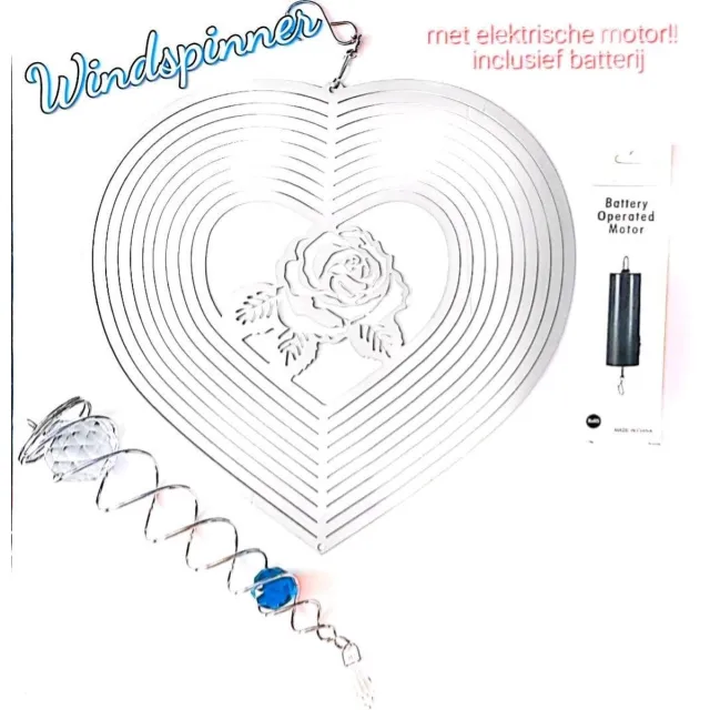 now4you Windspinner XL Roos Blauw
