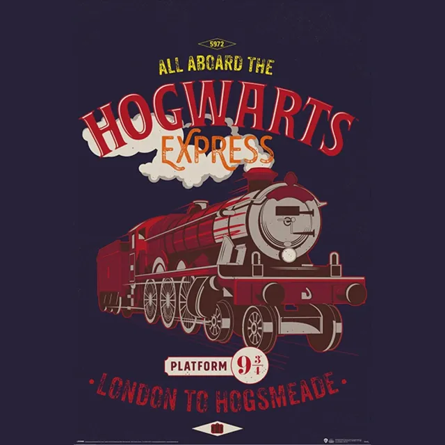 Harry Potter Magical Motors Poster 61x91.5cm Multi color
