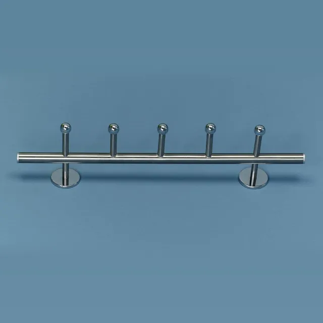 M2 Kollektion Garderobenstange Dex 5 grijs