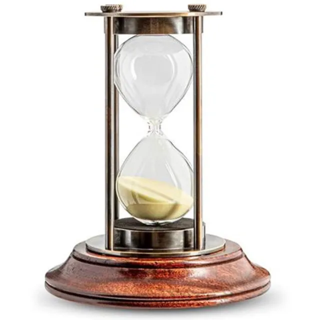 Authentic Models Bronzed 30 minutes hourglass
