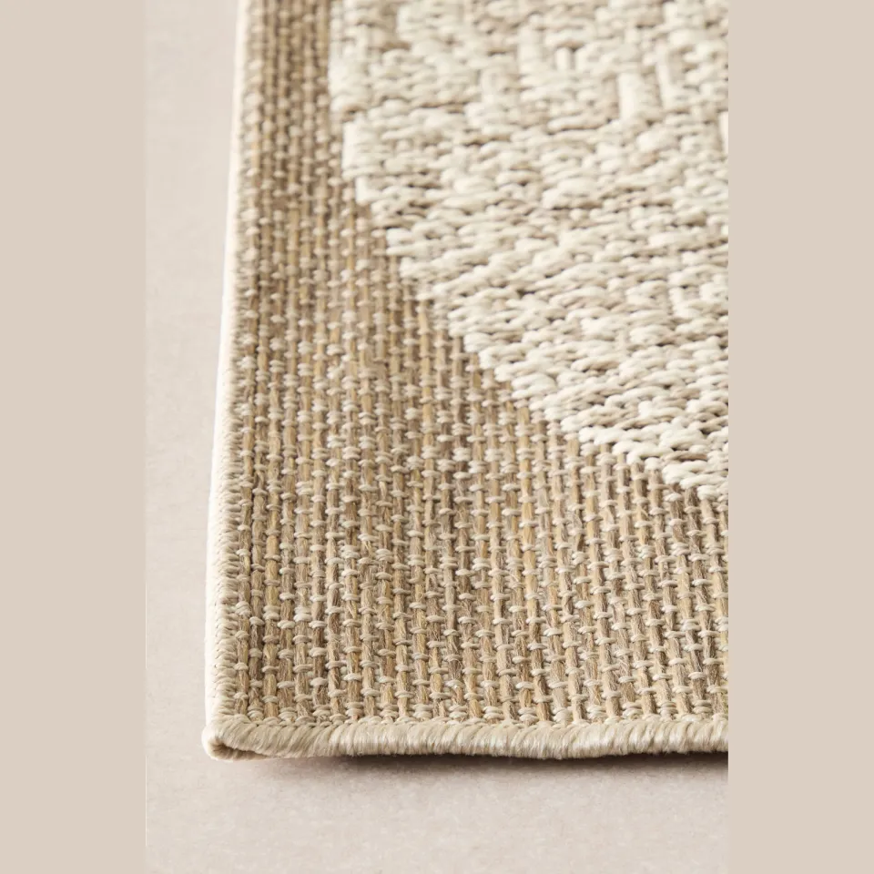 NOUS Living binnen- en buitenvloerkleed Talvi (230x160 cm) beige/zand, foto 3