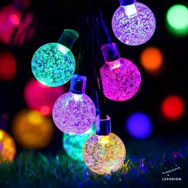Lexorion Fairy - Solar Lichtsnoer - Buitenverlichting - Solar Tuinverlichting - RGB - 100 LED - 12.5 meter - Buiten op Zonne Energie - Sfeerverlichting - IP65 Weerbestendig - Lichtslinger - LED Lampjes Slinger