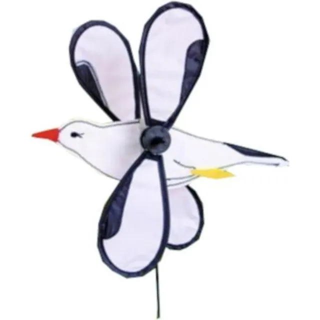 Elliot Tuinprikker Vogel 11 X 25 X 43 Cm Wit/zwart