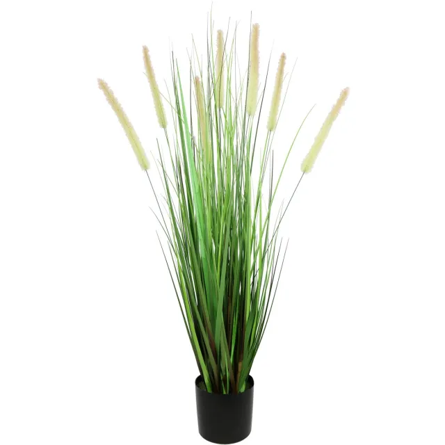 Ibenzoa Kunstmatige Groene Plantenarrangement in Pot voor Binnen en Buiten Decoratie