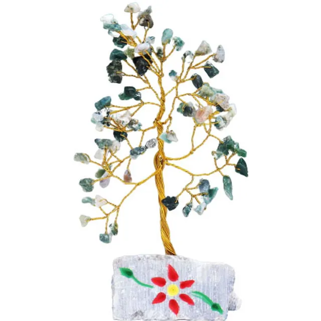 AW Gifts Mosagaat Edelsteenboom - 80 Stenen Multi Colour