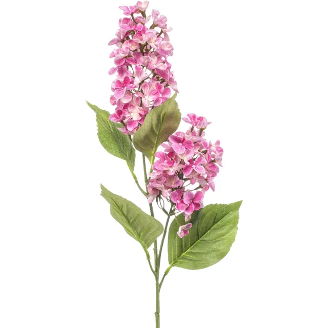 Emerald Kunstbloem Hortensia Paniculata roze 76cm - Kunstplant voor binnen