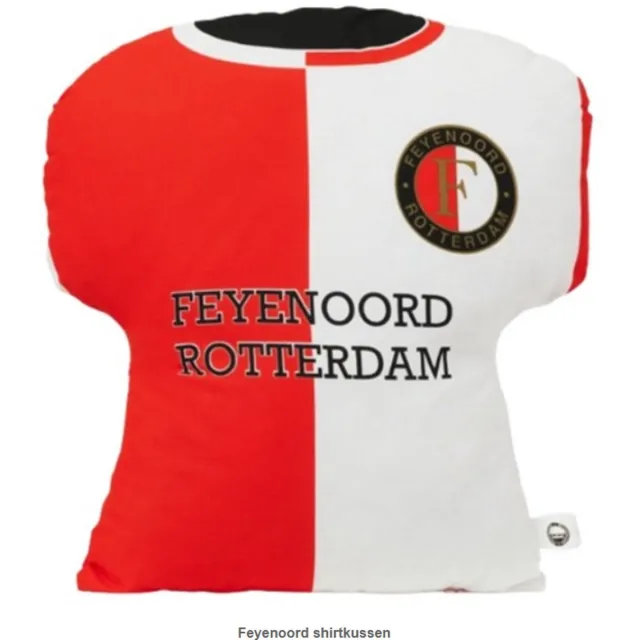 Feyenoord shirt kussen - Feyenoord Rotterdam rood en wit
