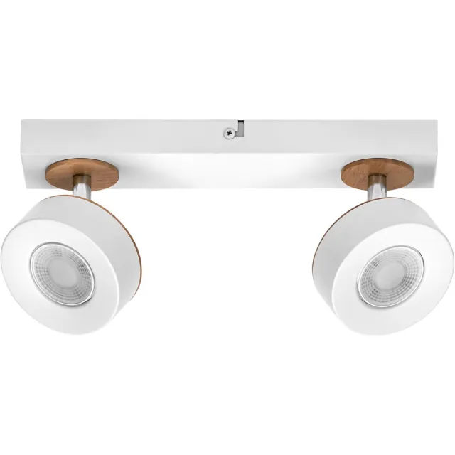 Osram DECOR SPOT PLUTO, 9,6W, 615lm, wit, spot, verstelbare koppen, veelzijdig gebruik, interieurspot, warm witte lichtkleur, hoogwaardige optiek, eenvoudige installatie