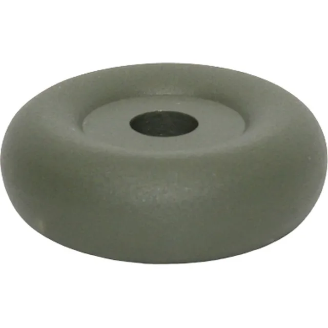 Branded by Kandelaar - Branded by - kandelaar Disk olijfgroen - 3.5 cm rond