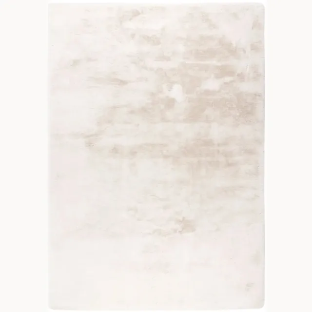 Dutch XXL Fluffy Vloerkleed | Tapijt | Dolce | Uni | Crème | 200x290 cm